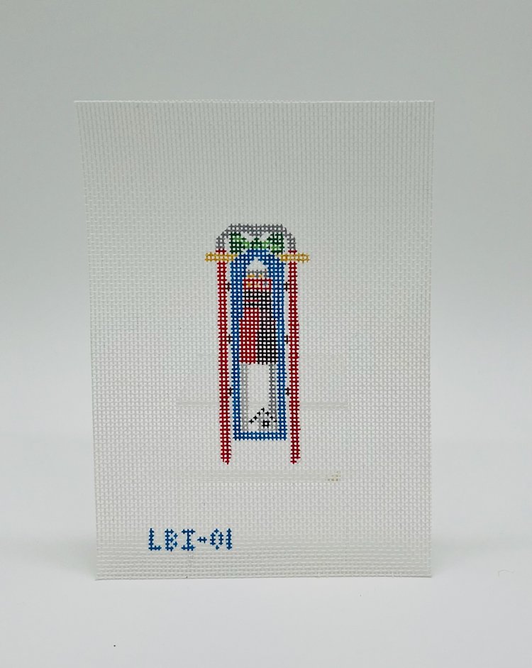 Sled with Lighthouse