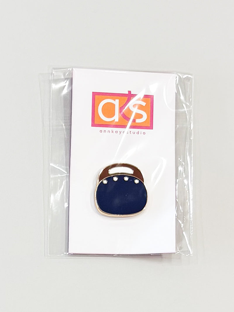 Navy Blue Bermuda Bag Needleminder