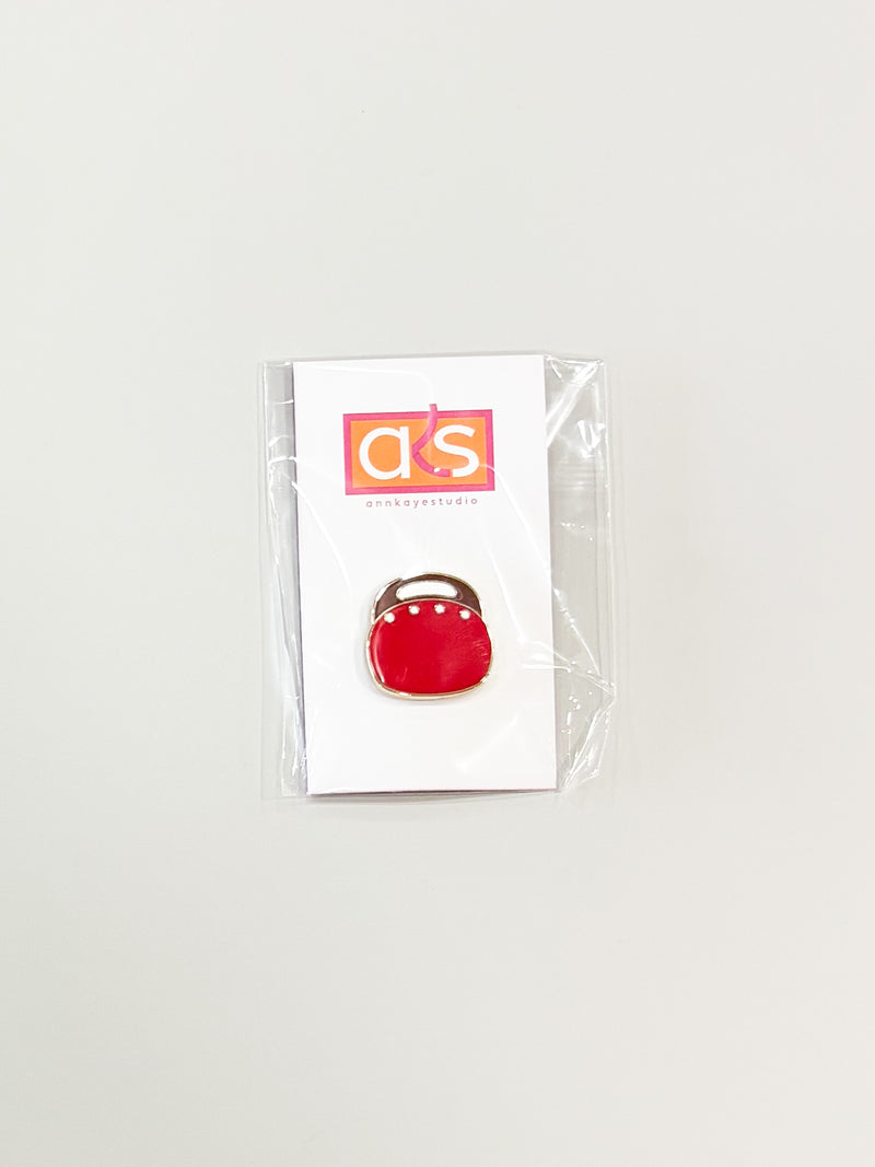 Red Bermuda Bag Needleminder