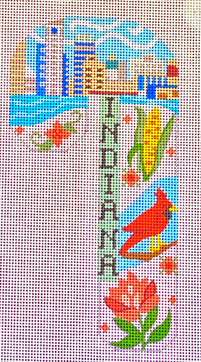 Travel Candy Cane - Indiana