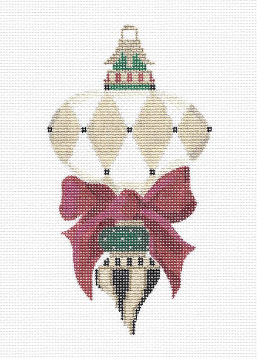 Deep Garnet Harlequin