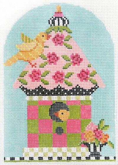 Spring Posies Birdhouse