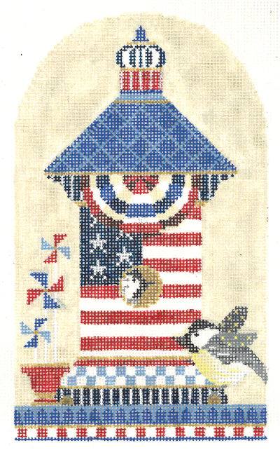 Chickadee Patriotic House