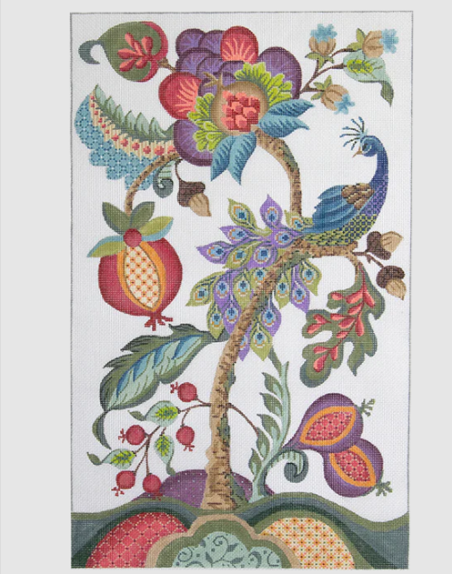 Jacobean Peacock Stumpwork Retreat with Kelly Clark ∙ July 9-12, 2026