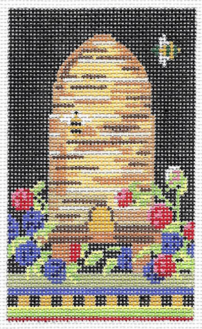 Folksy Skep in Berry Bramble