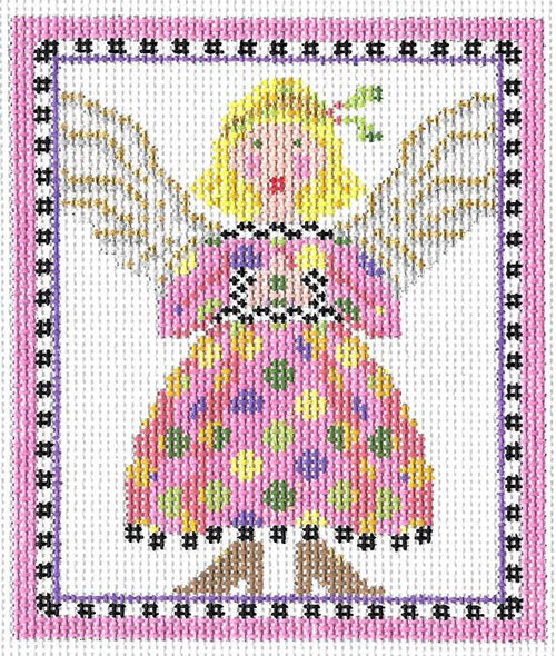 Pink & Polka Dot Angel