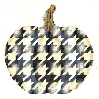 Black Bat Houndstooth Pumpkin