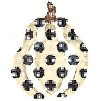 Black Polka Dot Gourd