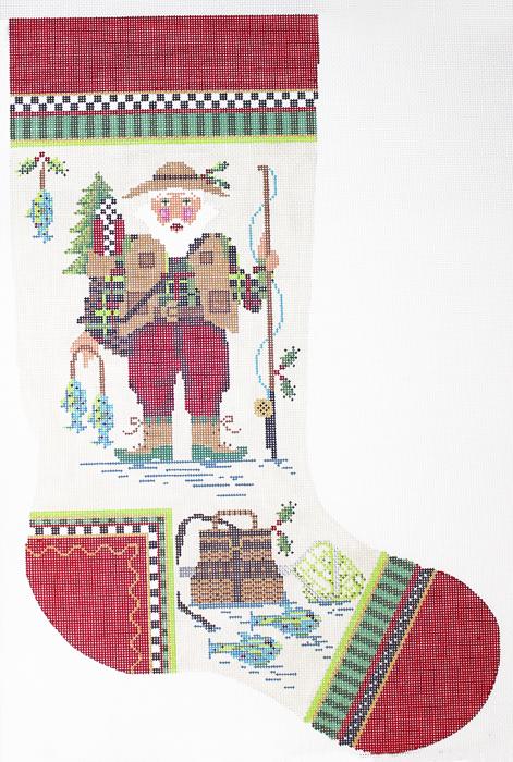 Santa the Fly-fisherman