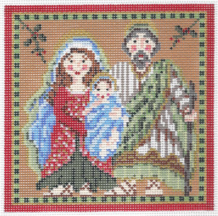 Holy Christmas Family Square