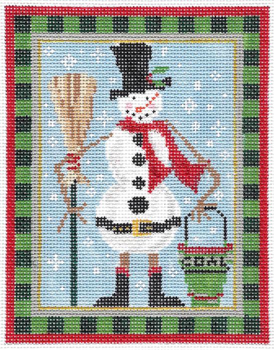 Chimney Sweep Snowman