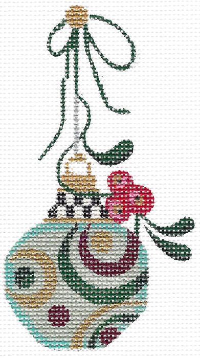 Mint & Cranberry Circle Ball