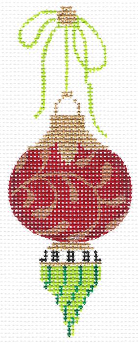 Crimson Double Tear-Drop