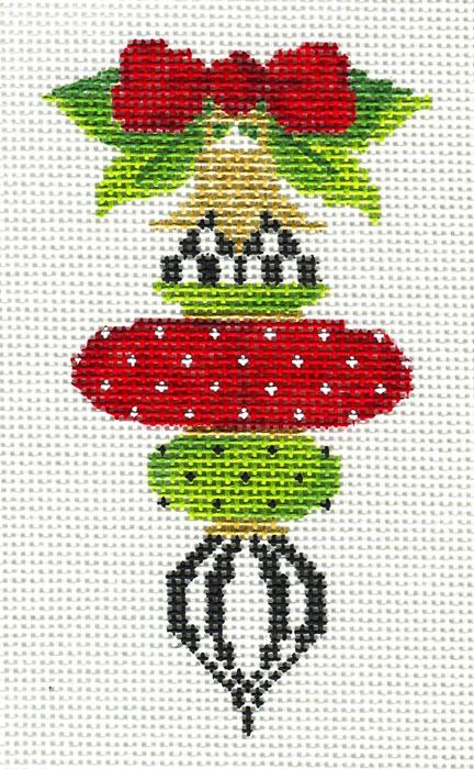 Crimson & Lime Triple Drop