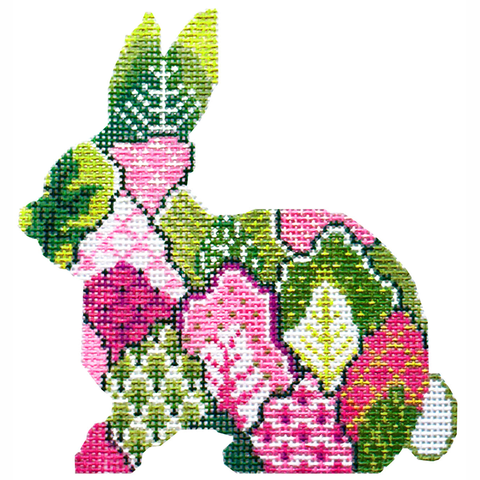 Pink Tobacco Leaf Bunny