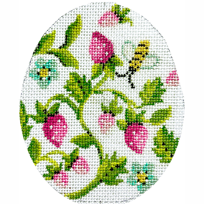 Pink Strawberries Egg