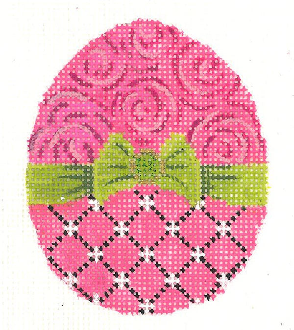 Fuchsia Ribbon Egg