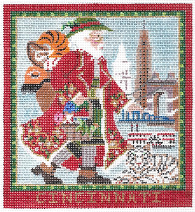 Cincinnati Santa