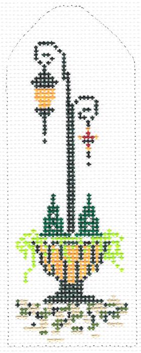 Winter Village · Village Lamp Post