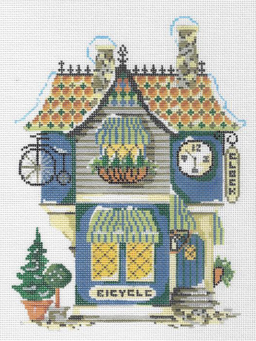Winter Village · Village Bike & Clock Shoppe