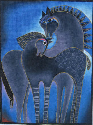 Indigo Horses