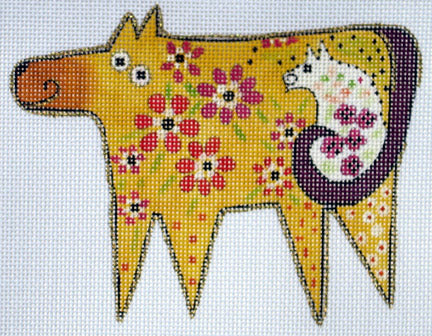 Golden Dog and Friend