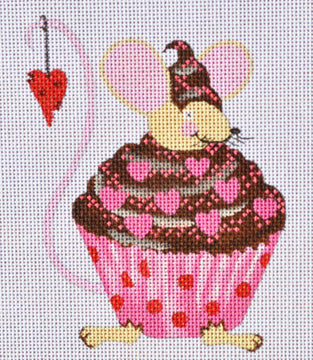Valentine Cupcake Mouse