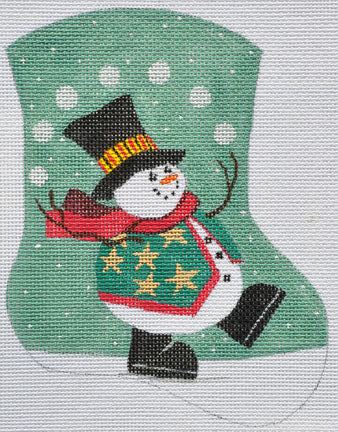 Snowman Mini Sock