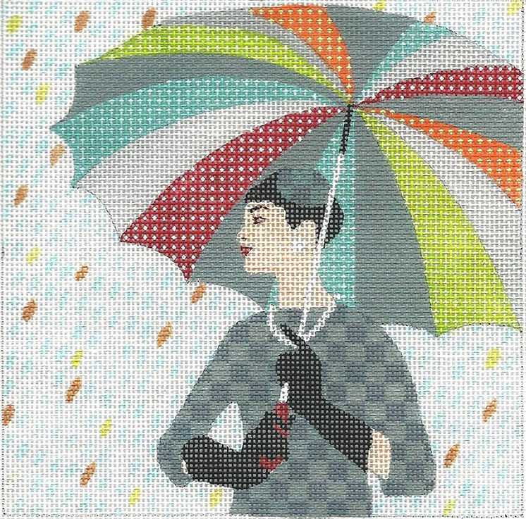 Happy Girls: Umbrella Girl