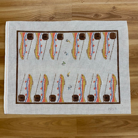 Backgammon Board - Fishing