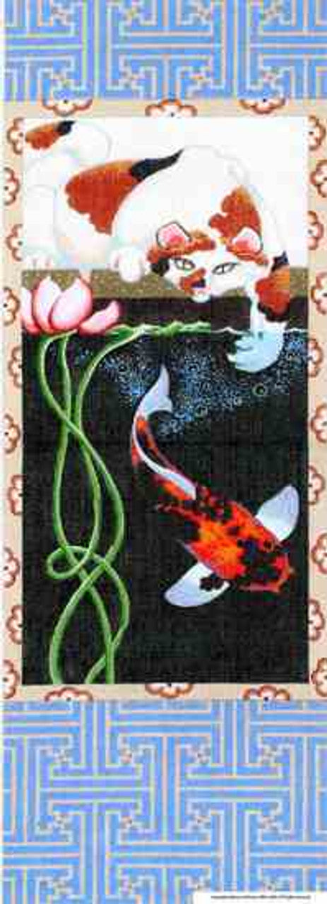Cat/Koi Scroll