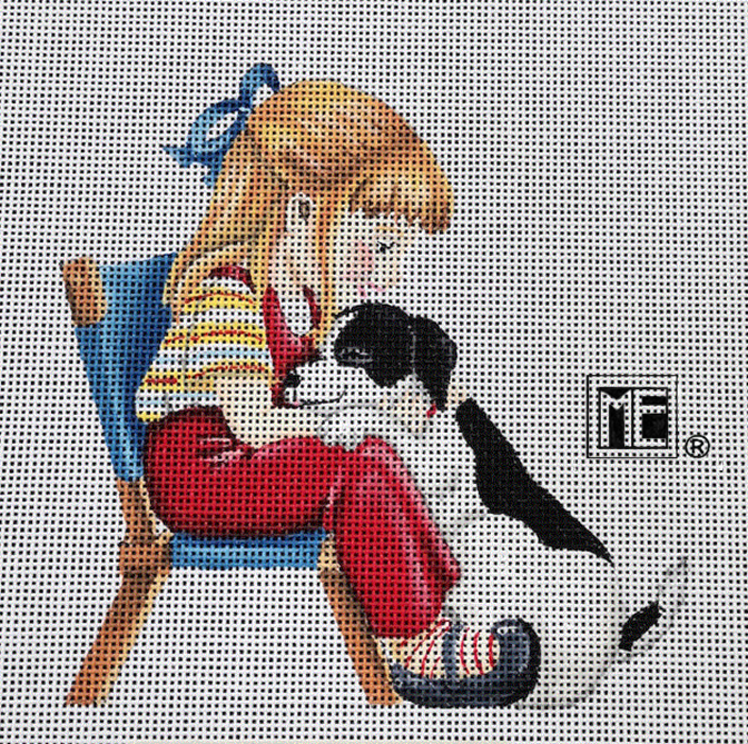 Best Friends: A Girl and Her Dog