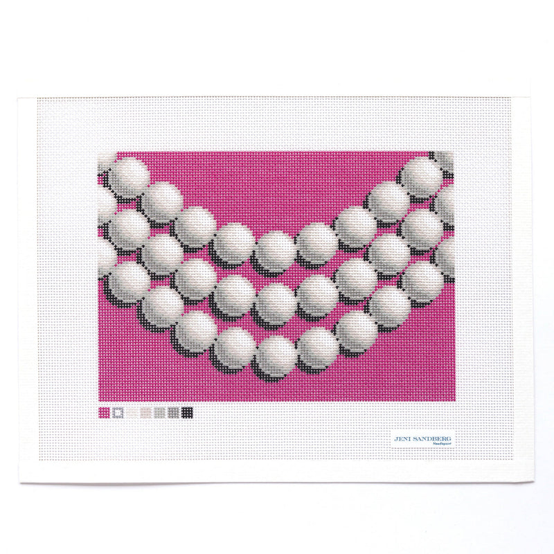 Pearl Clutch - Fuchsia