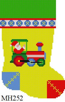 Santa In Train, mini boot  (18m)