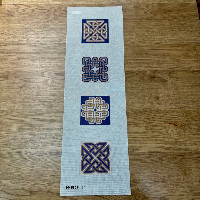 Celtic Knots, coasters  (1 strip, 4 pieces)  (18m)