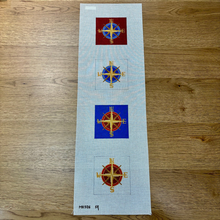 Compass, coasters (1 strip, 4 pieces)  (18m)