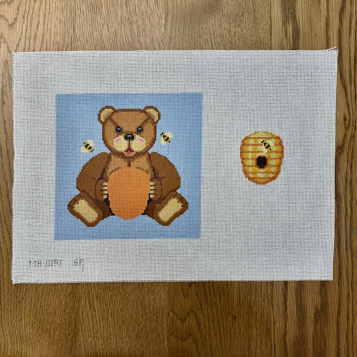 Tooth Fairy Pillow, Honey Bear w/Beehive (13m)