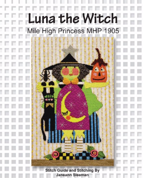 Luna the Witch Stitch Guide