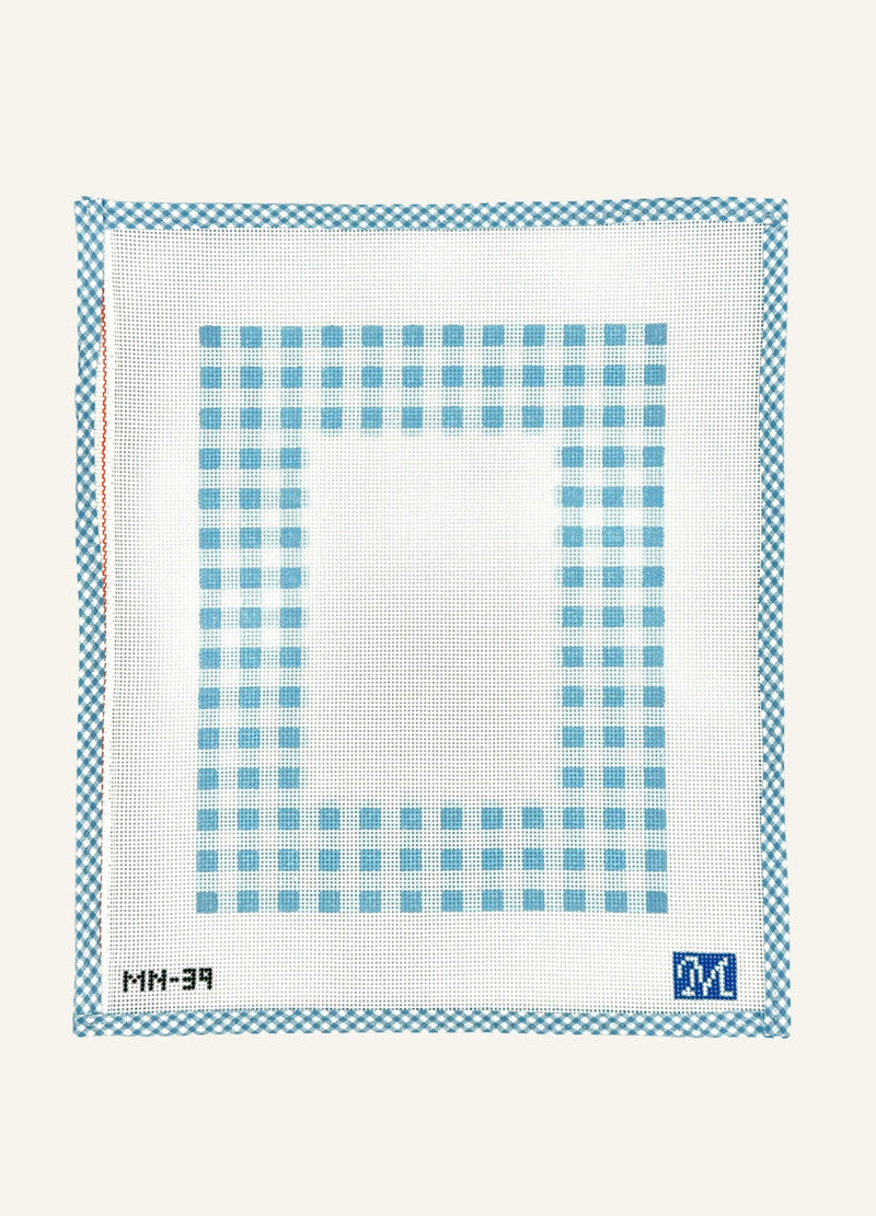 Gingham Frame · Blue