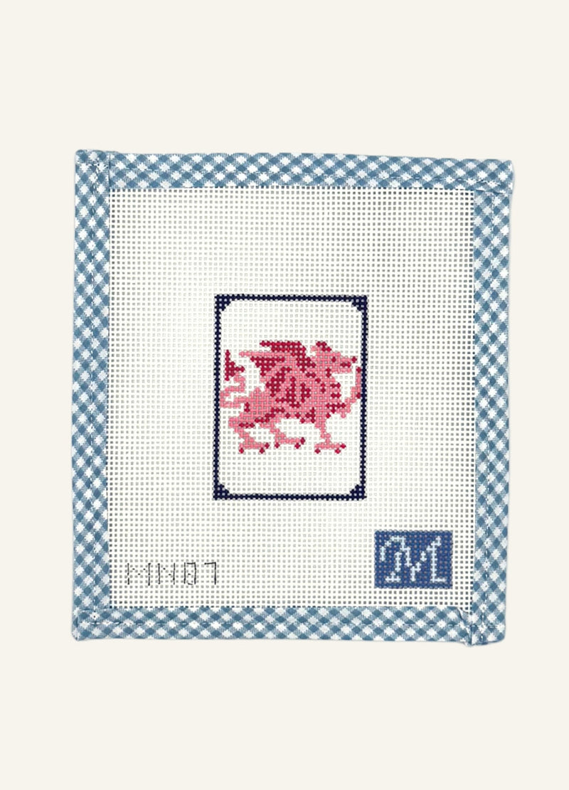 Red Dragon Mahjong Tile