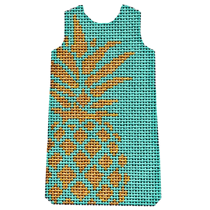 Pineapple Mini Shift/Aqua