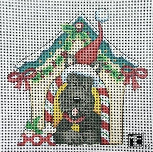Christmas: Holiday Scottie at Home