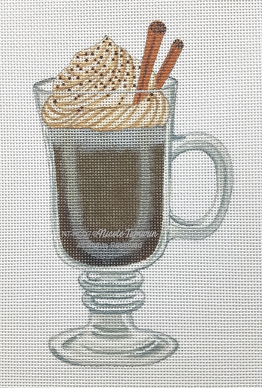 Hot Chocolate: Fancy Glass Mug