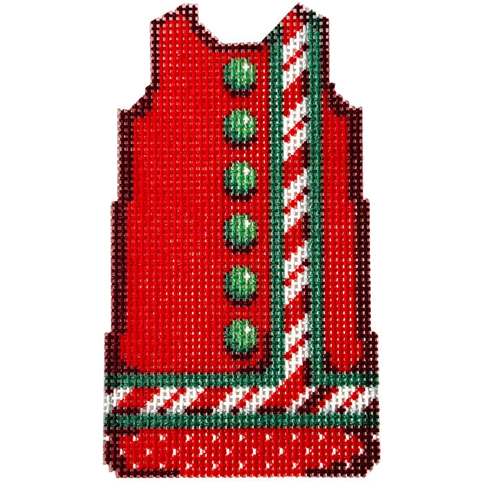 Candy Cane Border Mini Shift
