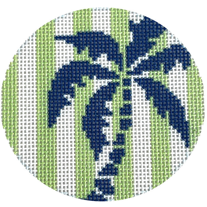 Palm Tree Stencil Round 3