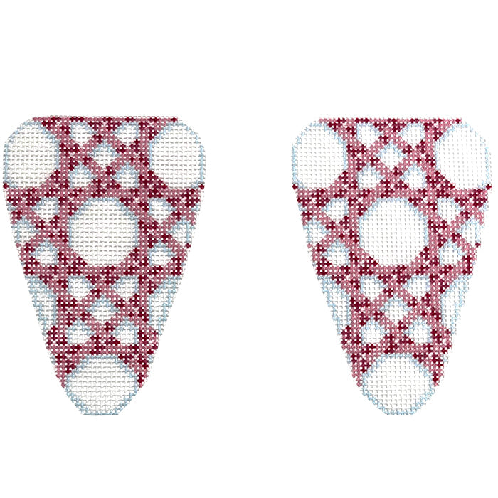 Pink Caning Pattern Scissor Case