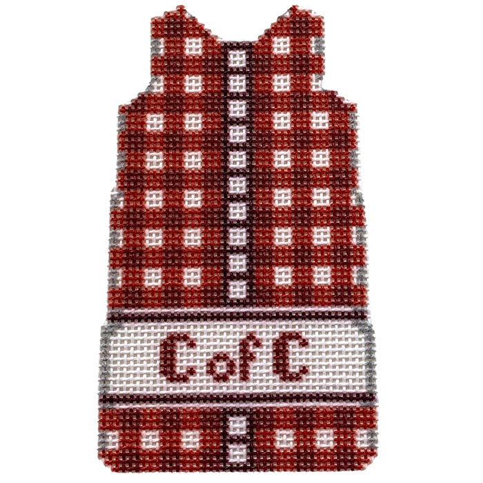 College of Charleston Gingham Mini Shift