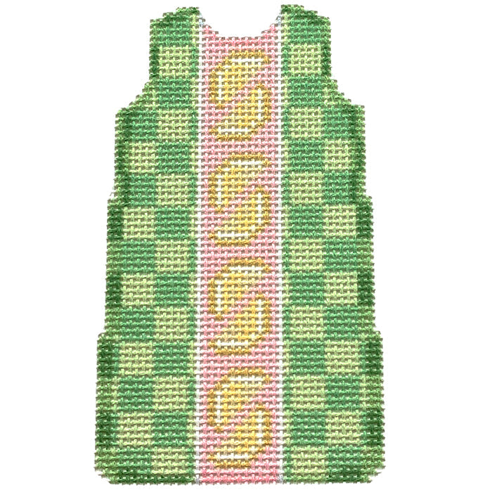 Lemon Checks Mini Shift