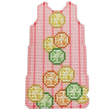 Citrus/Stripes Mini Shift