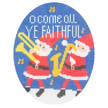Musical Santas - O Come All Ye Faithful
